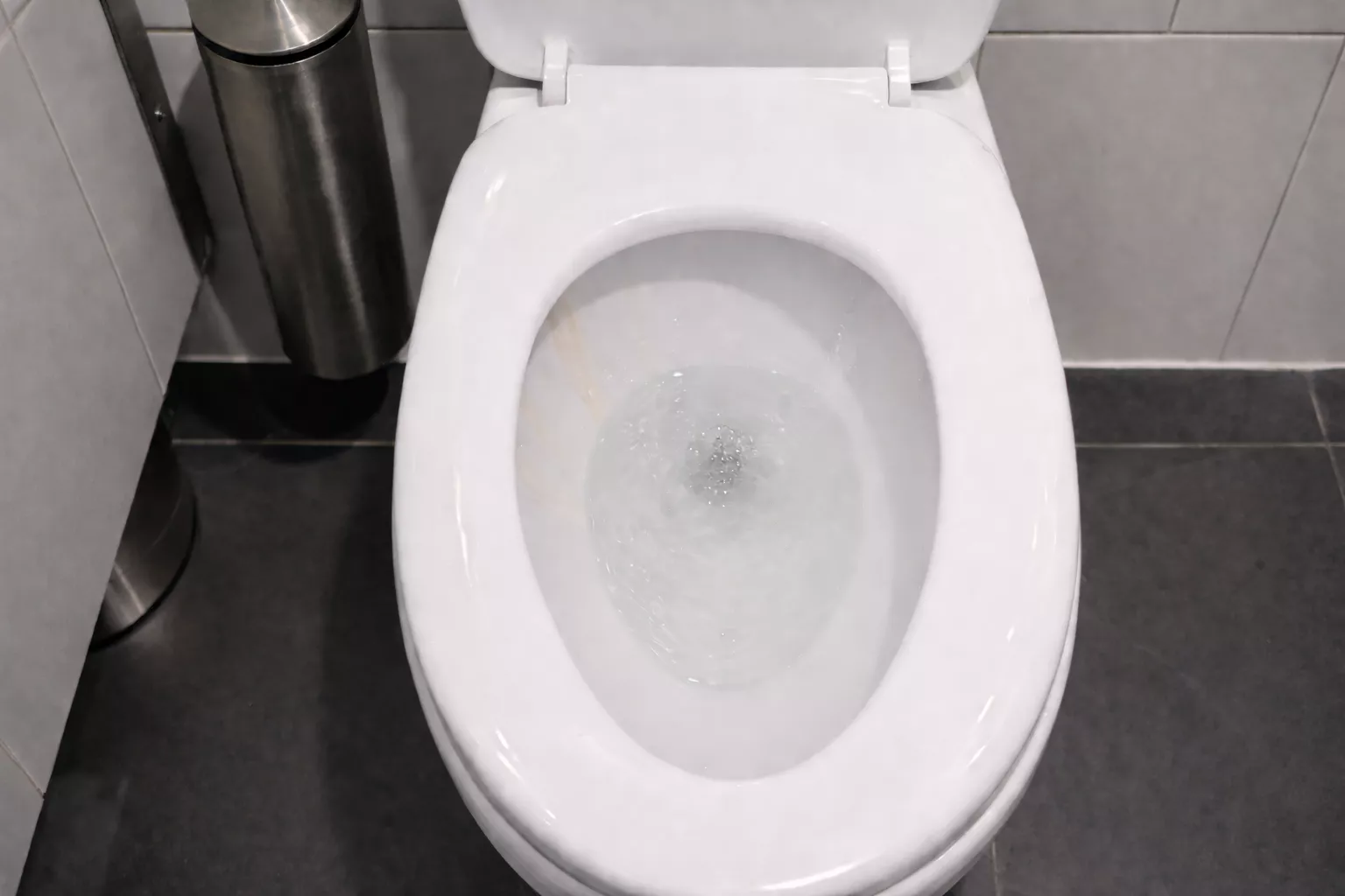 Old rust stains after